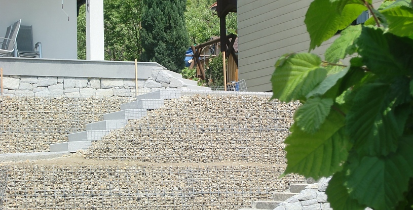 Gabia® Schwergewichtsmauer